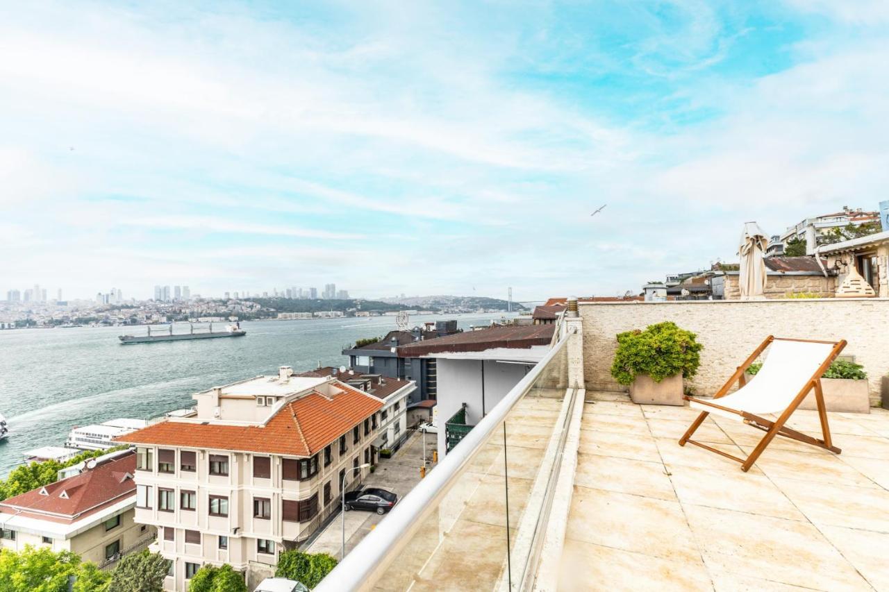דירות איסטמבול Duplex Flat W Panoramic Bosphorus View And Terrace מראה חיצוני תמונה